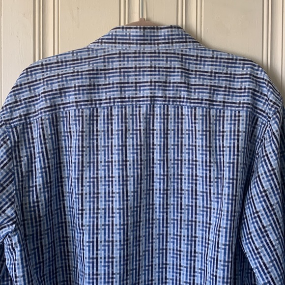 Bugatchi Button Down Shirt Size L/XL - Picture 5 of 10